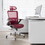 W490127221 Red+Plastic+Office+American Design+Office Chairs