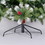 Artificial Christmas Tree Flocked Pine Needle Tree with Cones Red Berries 7.5 ft Foldable Stand W49819949