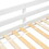Twin High Loft Bed with Ladder landing Platform, Ladders, Guardrails,White W504119725