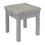 House-Shaped Desk with a cushion stooll,Grey W50489969