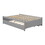 Versatile Full Bed with Trundle,Under bed Storage Box and Nightstand .Grey W504S00123