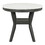 5-piece Dining Round Table Set with One Faux Marble Top Dining Table and Four PU-leather Chairs,Grey W504S00138