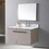 Montary 37inch bathroom vanity top stone carrara gold tops with rectangle undermount ceramic sink and single faucet hole W509107288