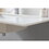 Montary 43x 22 inch bathroom stone vanity carrara gold color sintered stone vanity top with single faucet hole . W509107290
