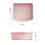 Kids Toy Storage Organizer with 6 Bins, Multi-functional Nursery Organizer Kids Furniture Set Toy Storage Cabinet Unit with HDPE Shelf and Bins for Playroom, Bedroom, Living Room (pink color)