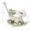 Rocking Horse for Toddlers, Balance Bike Ride on Toys with Push Handle,Backrest and Balance Board for Baby Girl and Boy, Unicorn Kids Green color W509125828