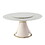 59.05"Modern Sintered stone dining table with 31.5" round turntable for 8 person with wood and metal exquisite pedestal W509S00023