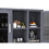 Steel Storage Cabinet, Metal Storage Cabinet with Door, Display Cabinet, Locker for Home Office, Living Room, Bedroom, Bathroom, Entryway W51939506