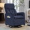 W527128336 Navy Blue+Linen+Cushion+Solid+White