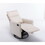 038-Cotton Linen Fabric Swivel Rocking Chair Glider Rocker Recliner Nursery Chair with Adjustable Back and Footrest for Living Room Indoor,Beige W527134469