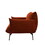 Oversized Living Room Accent Armchair Upholstered-Single Sofa Chair, Mid-Century Modern Comfy Fabric Armchair with Metal Leg for Bedroom Living Room Apartment Curry W542143052