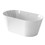 Acrylic Freestanding Soaking Bathtub-54"-white W54356605
