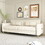 FX-P19-BE(sofa) beige Modern Velvet Couch with Gold Legs 85.83inch with pillows W57658599