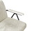 FX-P91-WT (SOFA CHAIR)Modern white Accent Chair with Metal Frame - Stylish Upholstered Single Sofa, Perfect for Living Room, Bedroom, and Office Decor W576P146569