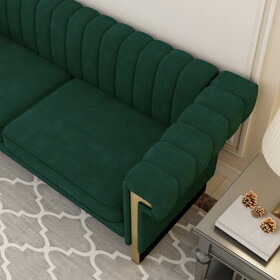 FX-P81-RG Rtro Green Sofa