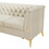 FX-P83-CW (sofa) -Modern Velvet Living Room Chesterfield design 82.7inch Wide Sofa W576S00080