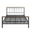 Metal Platform Bed frame with Headboard and Footboard,Sturdy Metal Frame, No Box Spring Needed(Full) W57868845