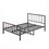 Metal Platform Bed frame with Headboard and Footboard,Sturdy Metal Frame, No Box Spring Needed(Full) W57868845