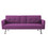 Convertible Folding Sofa Bed with Armrest, Fabric Sleeper Sofa Couch for Living Room . W58836788