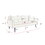 Cream White Velvet Convertible Folding Futon Sofa Bed, Sleeper Sofa Couch for Compact Living Space. W58868312