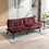 W676104340 WINE RED+Upholstered
