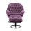 Accent chair TV Chair Living room Chair with Ottoman-PURPLE W67641177