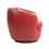 Upholstered Swivel Barrel Armchair with Storage Modern Living Room Side Chair for Bedroom/Office/Reading Spaces - PU Red W676P186371