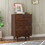 Solid Wood spray-painted drawer dresser bar,buffet tableware cabinet lockers buffet server console table lockers, retro round handle, applicable to the dining room, living room W67982051