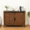 W679P143418 Brown+Black+Engineered Wood+3-4 Drawers+Barn Door+Sliding Doors