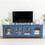 W679P144774 Antique Blue+MDF+Primary Living Space+70-79 inches+70-79 inches