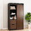 71-inch high closets,large closetslaundrycabinets,plastic door panels,farmslide barndoors,saveopenspace,silent slide,can be used for the bedroom,cloakroom,livingRoom,color:black +black W679S00034