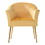 Velvet Accent Chair with Wood Frame, Armchair Club Leisure Chair with Gold Metal Legs, Single Reading Chair for Living Room Bedroom Office Hotel Apartments W68058563