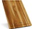 Small Teak Cutting Board 15.5 INCH, Pack of 10 Pieces W68535887