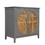 2 door cabinet with semicircular elements,natural rattan weaving,suitable for multiple scenes such as living room, bedroom, study room W688105111