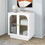 Storage Cabinet with 2 Glass Door for Living Room, Dining Room, Study W688127147