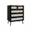 5 Drawer Cabinet, Accent Storage Cabinet, Suitable for Living Room, Bedroom, Dining Room, Study W688137512