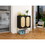 2 Door High Cabinet,Natural Rattan 2 Door high cabinet, Built-in adjustable shelf, Easy assembly, Free Standing Cabinet for Living Room Bedroom,Hallway W68850762