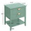 2 Drawer Side Table, American Style, End Table, Suitable for Bedroom, Living Room, Study W688P167923