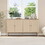 4 Door Accent Cabinet Sideboard Buffet Storage Cabinet with Adjustable Shelf for Entryway Living Room Bedroom W688P170031