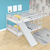 Full Over Full Bunkbed with Slied for White Color W697S00025