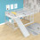 Full over Full bunkbed with Slied for white color W697S00025