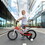 A14114 Kids Bike 14 inch for Boys & Girls with Training Wheels, Freestyle Kids' Bicycle with fender.