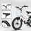 A14115 Kids Bike 14 inch for Boys & Girls with Training Wheels, Freestyle Kids' Bicycle with fender and carrier.