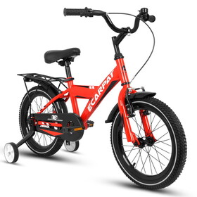 A14115 Kids Bike 14 inch for Boys & Girls with Training Wheels, Freestyle Kids' Bicycle with fender and carrier. W709P165860