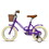 A14116 Ecarpat Kids'Bike Girls Bike 14 inch Wheels,1-Speed Child Bicycles for 2-4 Years,with Removable Training Wheels Baby Toys,Front V Brake,Rear Holding Brake W709P170902