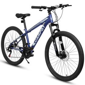 A2610 26 inch Mountain Bike 21 Speeds, Suspension Fork, Steel Frame Disc-Brake for Men Women Mens Bicycle W709P172701