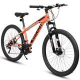 A2610 26 inch Mountain Bike 21 Speeds, Suspension Fork, Steel Frame Disc-Brake for Men Women Mens Bicycle W709P172702
