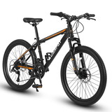 S26102 26 inch Mountain Bike, Shimano 21 Speeds with Mechanical Disc Brakes, High-Carbon Steel Frame, Suspension MTB Bikes Mountain Bicycle for Adult & Teenagers W709P186911