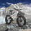 A20316 20 inch Fat Tire Bike Adult/Teen Full Shimano 7 Speed Mountain Bike, Dual Disc Brakes, High Carbon Steel Frame, Front Suspension, Mountain Dirt Bike, City Commuter City Bike, Fat Tire Bike