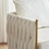 Comfy Handmade Bucket Woven Velvet Accent Chair Arm Chair, Fluffy Tufted Upholstered Single Sofa Chair for Living Room, Bedroom, Office, Waiting Room, Cream White Velvet W714111114